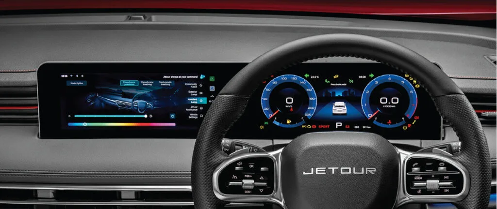 Jetour Dashing — Infotainment