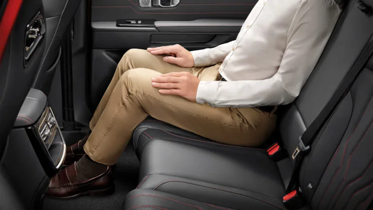 Jetour Dashing — Rear Seats